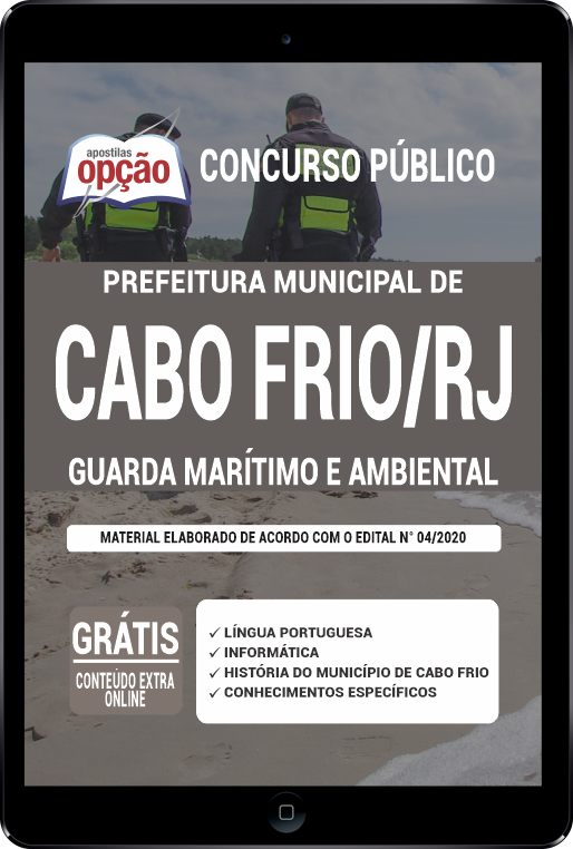 Apostila Prefa de Cabo Frio RJ PDF - Guarda Marítimo e Ambiental