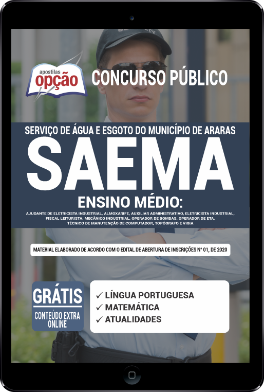 Apostila SAEMA de Araras - SP PDF - Ensino Médio