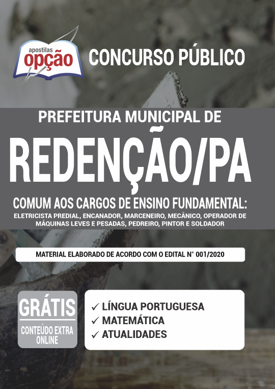 Apostila Prefeitura de Redenção - PA - Fundamental