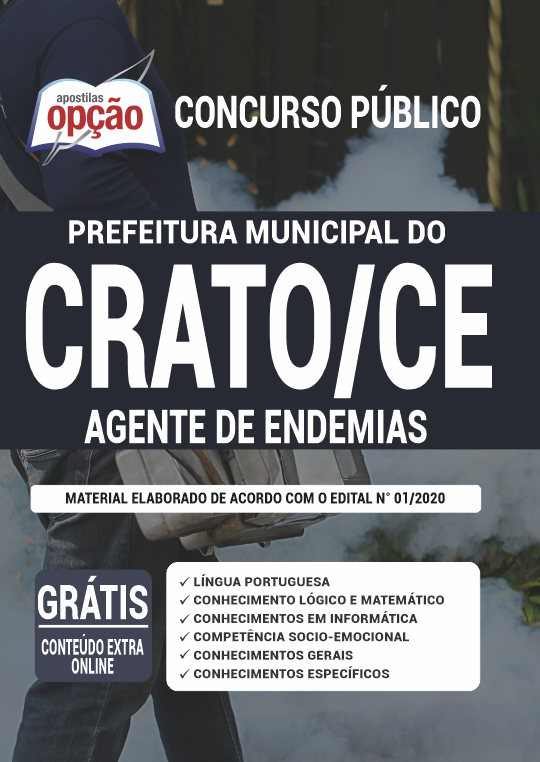 Apostila Prefeitura do Crato - CE - Agente de Endemias