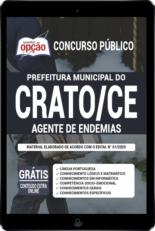 Apostila Prefeitura do Crato - CE PDF - Agente de Endemias