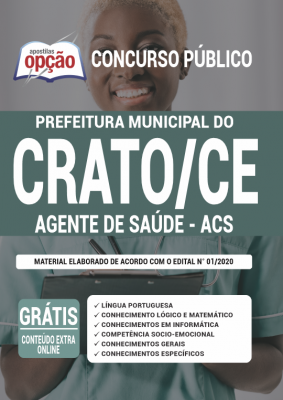 Apostila Prefeitura do Crato - CE - Agente de Saúde - ACS