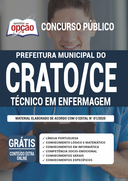 Apostila Prefeitura do Crato - CE - Técnico em Enfermagem