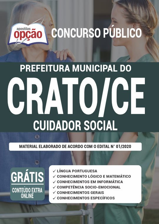 Apostila Prefeitura do Crato - CE - Cuidador Social