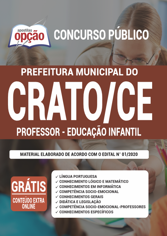 Apostila Prefeitura do Crato CE - Professor - Educação Infantil