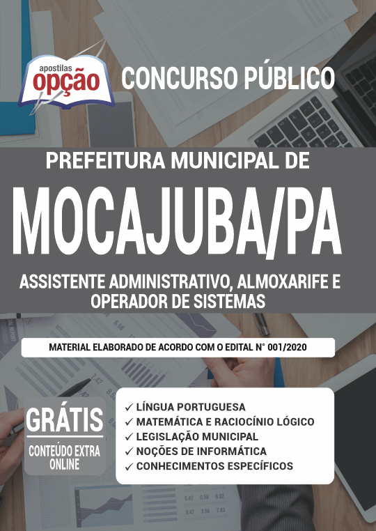 Apostila Prefeitura de Mocajuba - PA - Assistente Administrativo