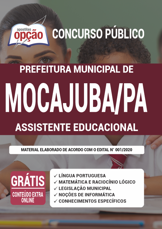 Apostila Prefeitura de Mocajuba - PA - Assistente Educacional