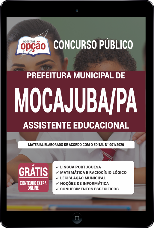 Apostila Prefeitura de Mocajuba - PA PDF - Assistente Educacional