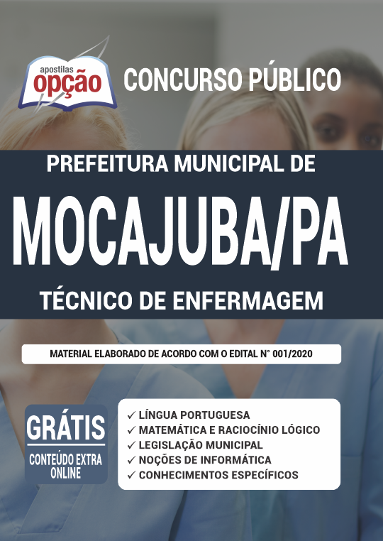 Apostila Prefeitura de Mocajuba - PA - Técnico de Enfermagem