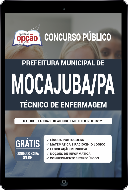 Apostila Prefeitura de Mocajuba - PA PDF - Técnico de Enfermagem