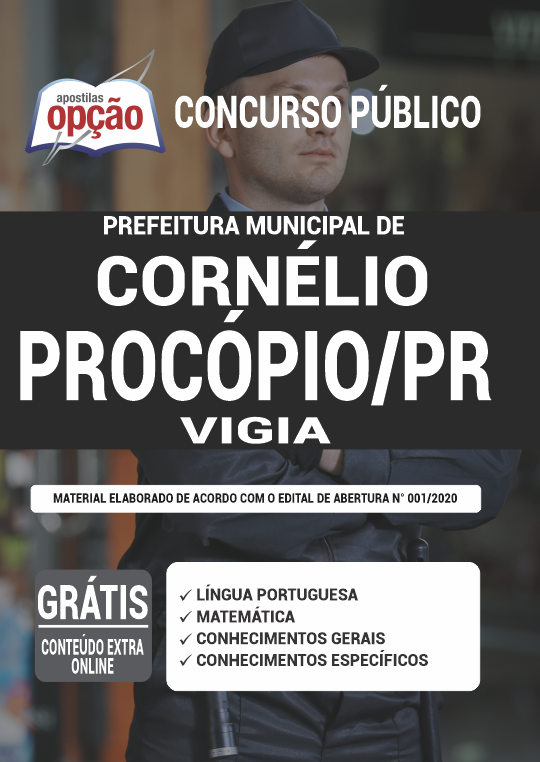 Apostila Prefeitura de Cornélio Procópio - PR - Vigia