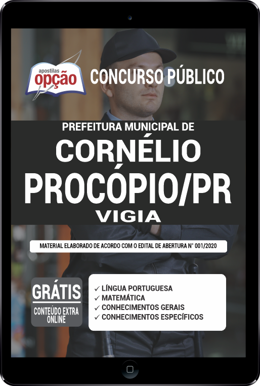 Apostila Prefeitura de Cornélio Procópio - PR PDF - Vigia