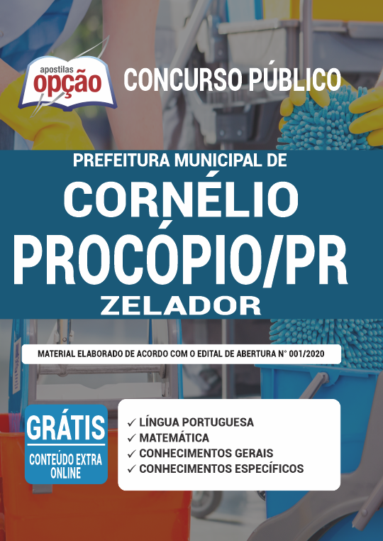 Apostila Prefeitura de Cornélio Procópio - PR - Zelador