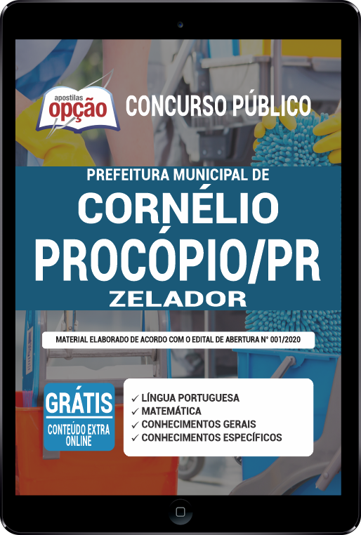 Apostila Prefeitura de Cornélio Procópio - PR PDF - Zelador