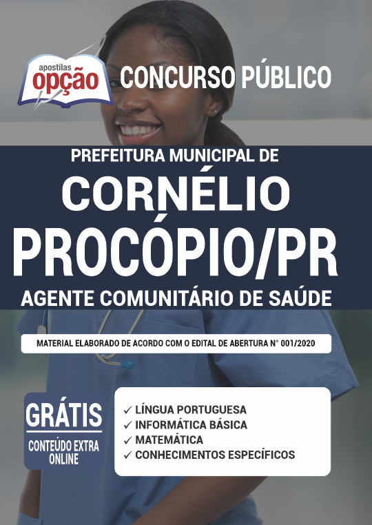 Apostila Prefeitura  Cornélio Procópio PR - Agente Comunitário de Saúde