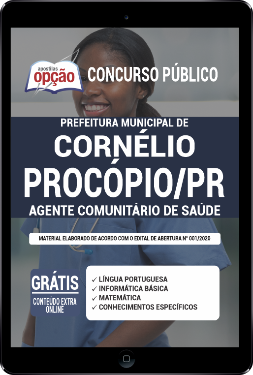 Apostila Prefeitura  Cornélio Procópio PR PDF - Agente Comunitário de Saúde