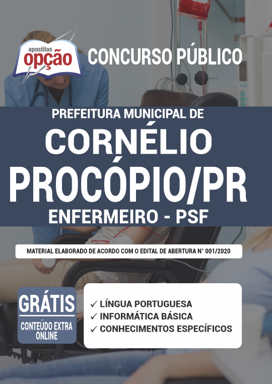 Apostila Prefeitura  Cornélio Procópio PR - Enfermeiro (PSF)