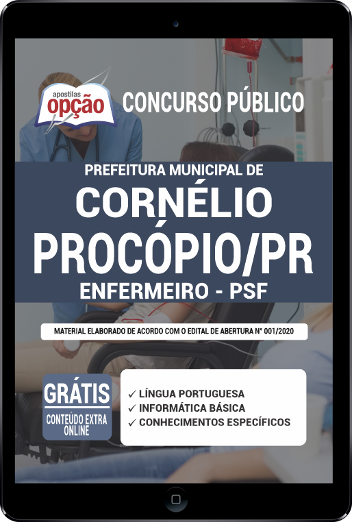 Apostila Prefeitura  Cornélio Procópio PR PDF Enfermeiro (PSF)