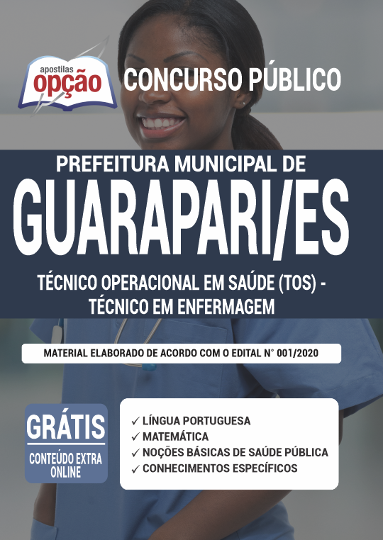 Apostila Prefeitura  de Guarapari - ES - Técnico Operacional em Saúde