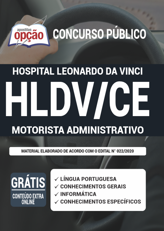 Apostila HLDV-CE - Motorista Administrativo