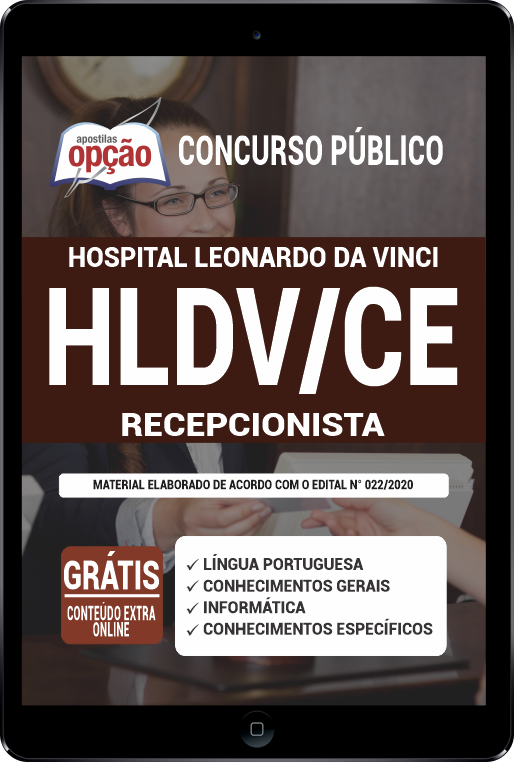 Apostila HLDV-CE PDF - Recepcionista