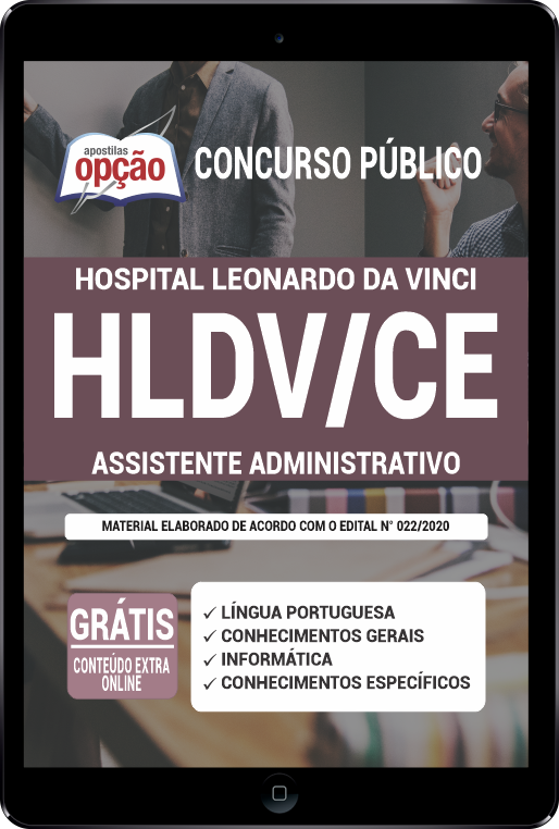 Apostila HLDV-CE PDF - Assistente Administrativo