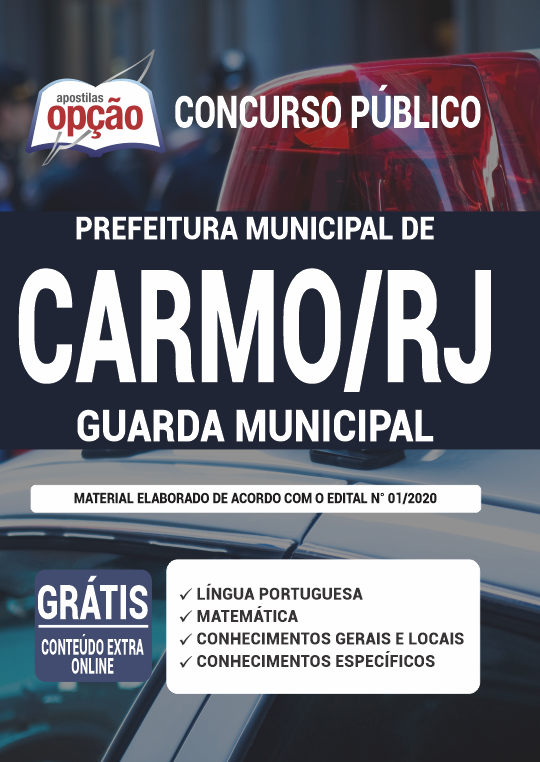 Apostila Prefeitura  Carmo - RJ - Guarda Municipal