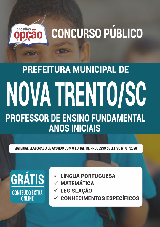 Apostila Prefeitura  Nova Trento - SC - Professor de Ensino Fundamental