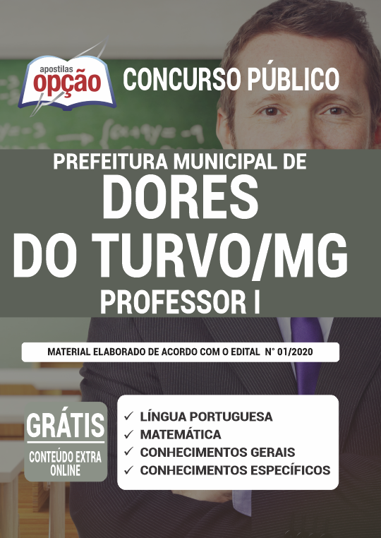 Apostila Prefeitura de Dores do Turvo - MG - Professor I