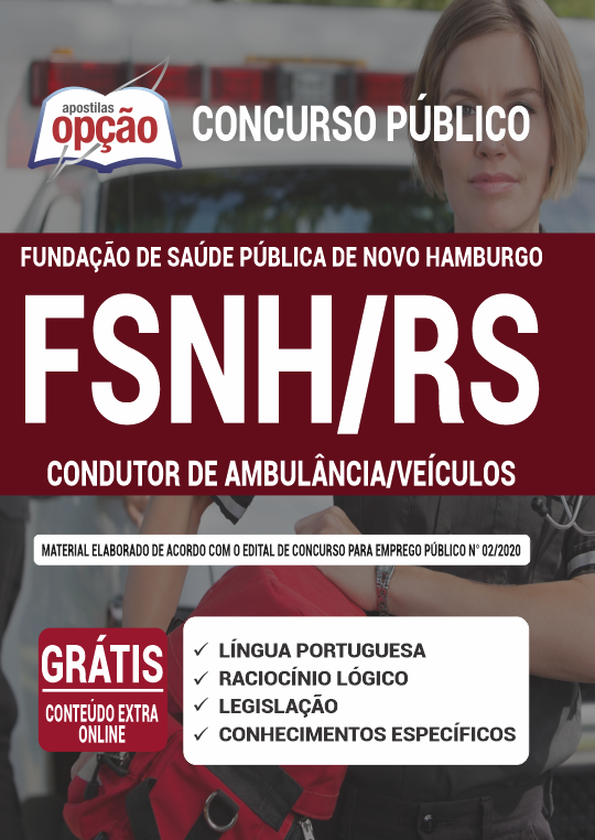 Apostila FSNH-RS - Condutor de Ambulância/Veículos