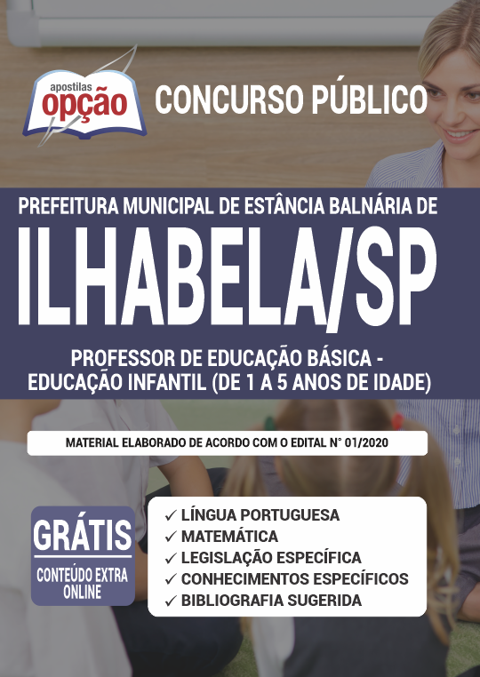 Apostila Prefeitura de Ilhabela - SP - PEB/Ed Infantil