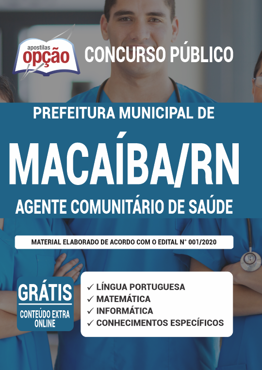 Apostila Prefeitura de Macaíba - RN - Agente Comunitário de Saúde