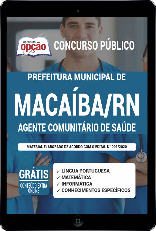 Apostila Prefeitura de Macaíba RN PDF - Agente Comunitário de Saúde