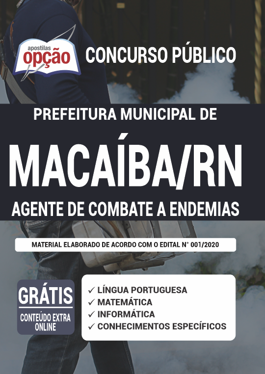 Apostila Prefeitura de Macaíba - RN - Agente de Combate a Endemias