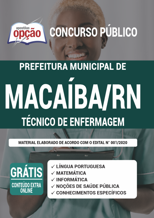 Apostila Prefeitura de Macaíba - RN - Técnico de Enfermagem