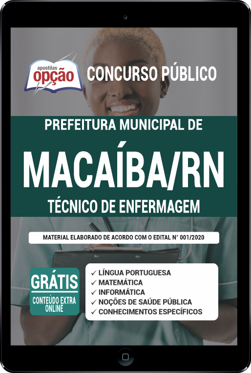 Apostila Prefeitura de Macaíba - RN PDF - Técnico de Enfermagem