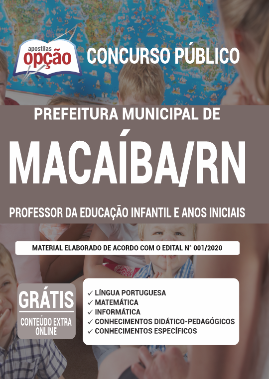 Apostila Prefeitura  de Macaíba - RN - Professor da Educação Infantil