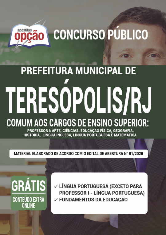 Apostila Prefeitura de Teresópolis - RJ - Ensino Superior