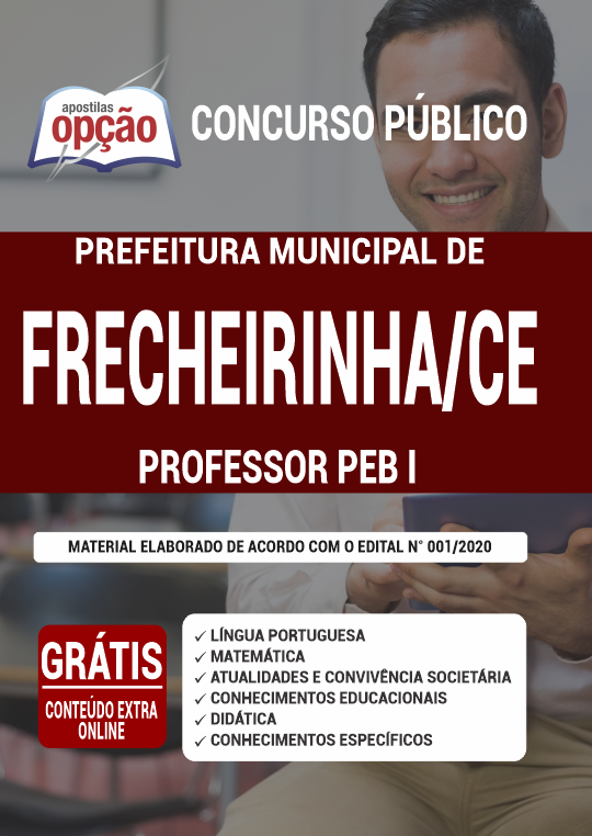 Apostila Prefeitura  Frecheirinha CE - Professor PEB I