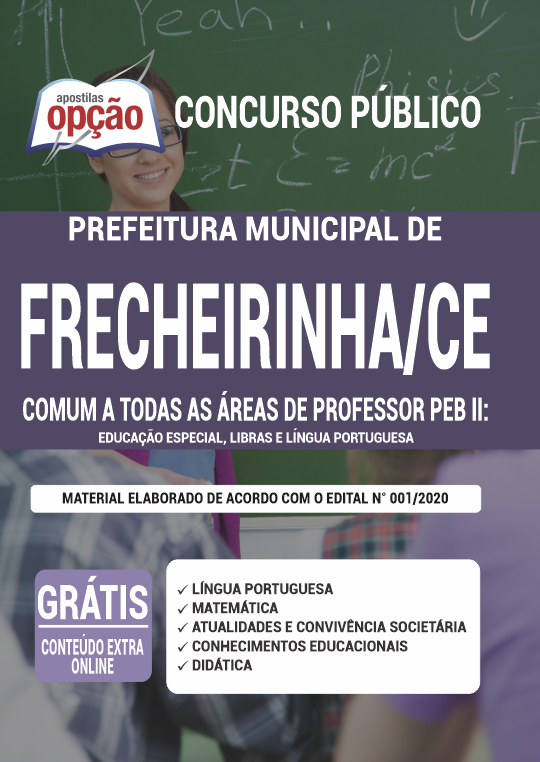 Apostila Prefeitura  Frecheirinha CE - Comum Professor PEB II