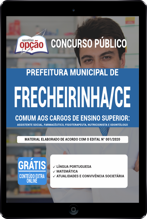 Apostila Prefeitura  Frecheirinha CE PDF - Cargos de Ensino Superior