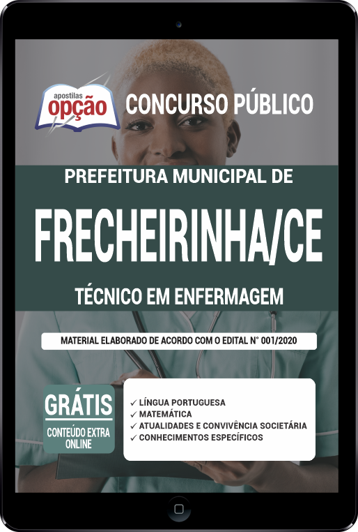 Apostila Prefeitura  Frecheirinha CE PDF - Técnico em Enfermagem