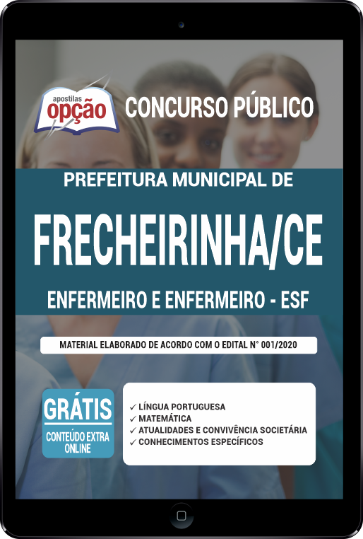 Apostila Prefeitura  Frecheirinha CE PDF - Enfermeiro e Enfermeiro (ESF)