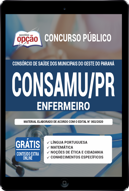 Apostila CONSAMU-PR PDF - Enfermeiro