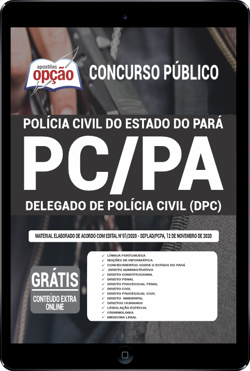 Apostila PC-PA PDF Delegado de Polícia Civil (DPC)