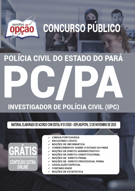 Apostila PC-PA Investigador de Polícia Civil (IPC)