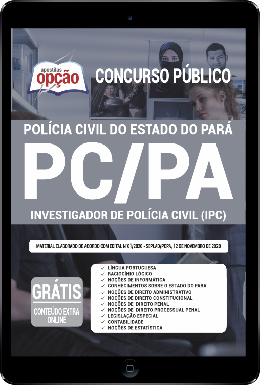 Apostila PC-PA PDF - Investigador de Polícia Civil (IPC)