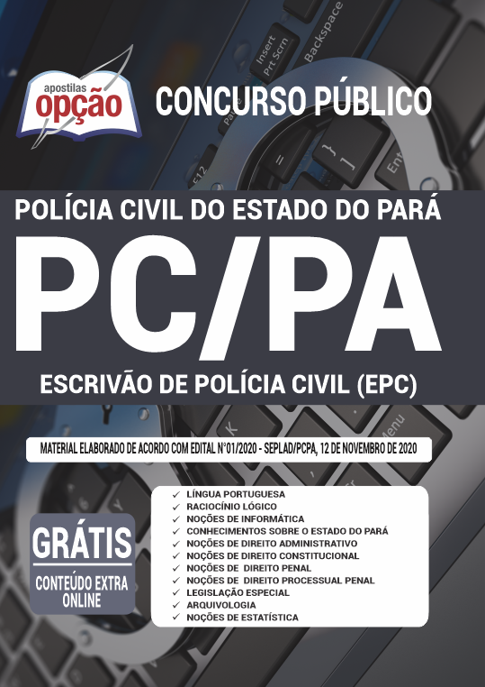 Apostila PC-PA Escrivão de Polícia Civil (EPC)