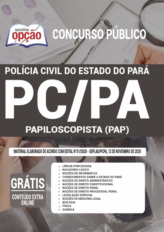 Apostila PC-PA Papiloscopista (PAP)