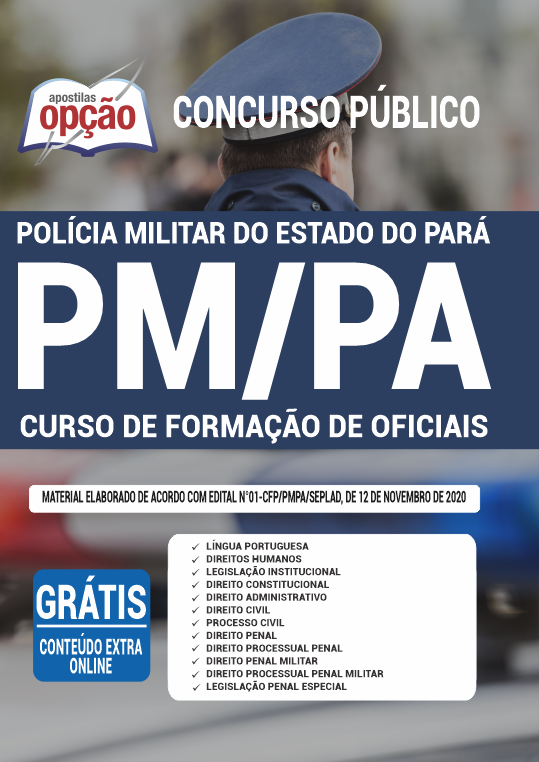 Apostila PM-PA - Curso de Formação de Oficiais